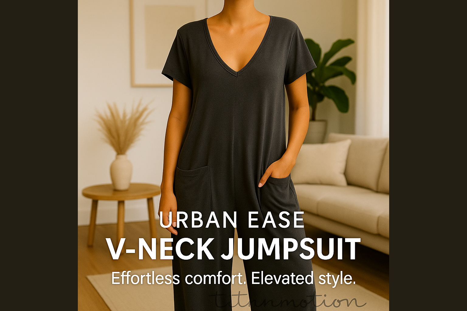 SoftFlow Relaxed Fit Jumpsuit