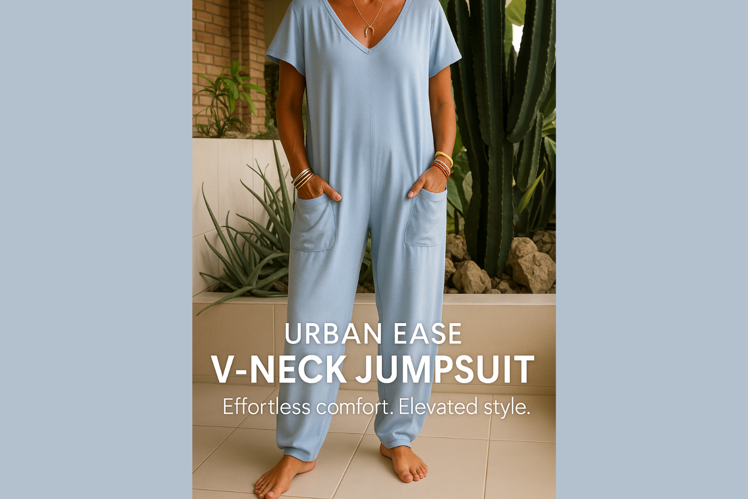 SoftFlow Relaxed Fit Jumpsuit